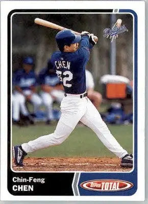 Chin-Feng Chen - 2003 Topps Total - #21 - Baseball - Baseball Card Single