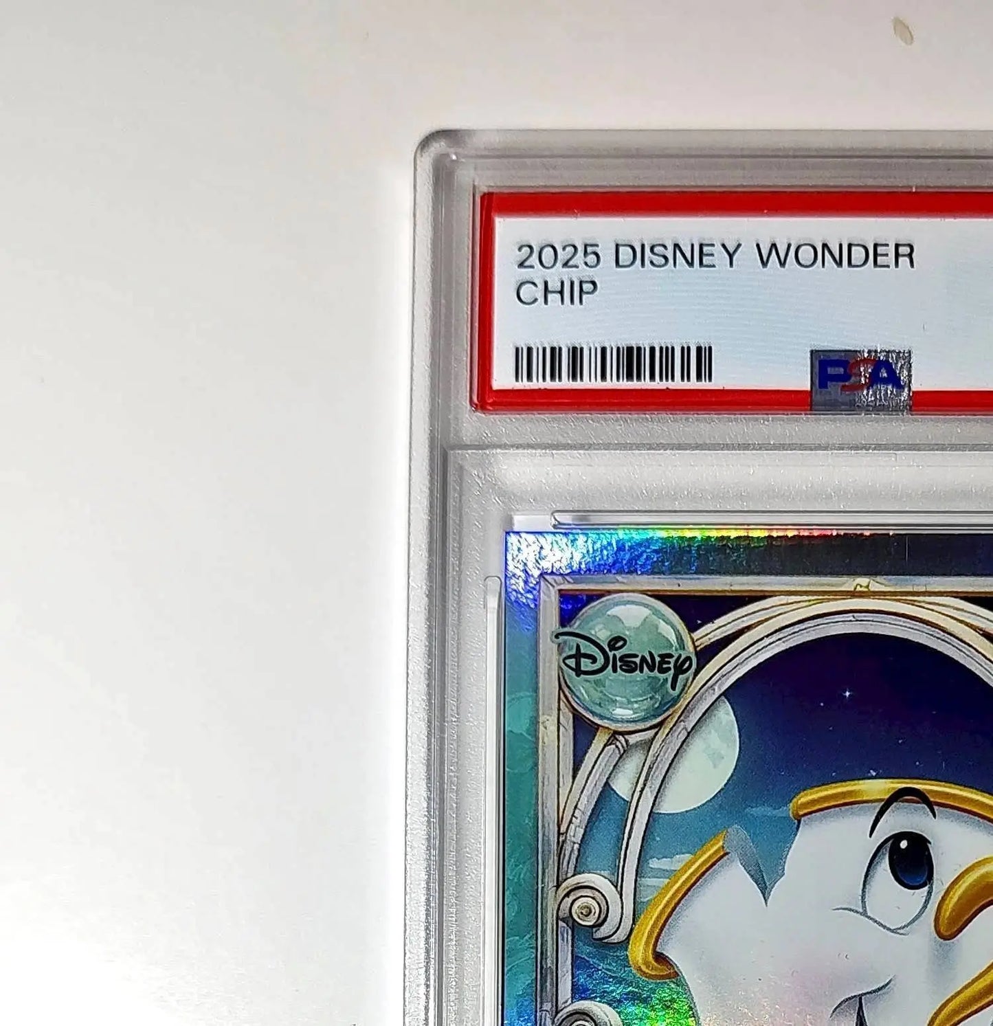 Chip 2025 Topps Disney Wonder #125 Diamond Card Beauty and the Beast PSA 9 - Non-Sports Card Single