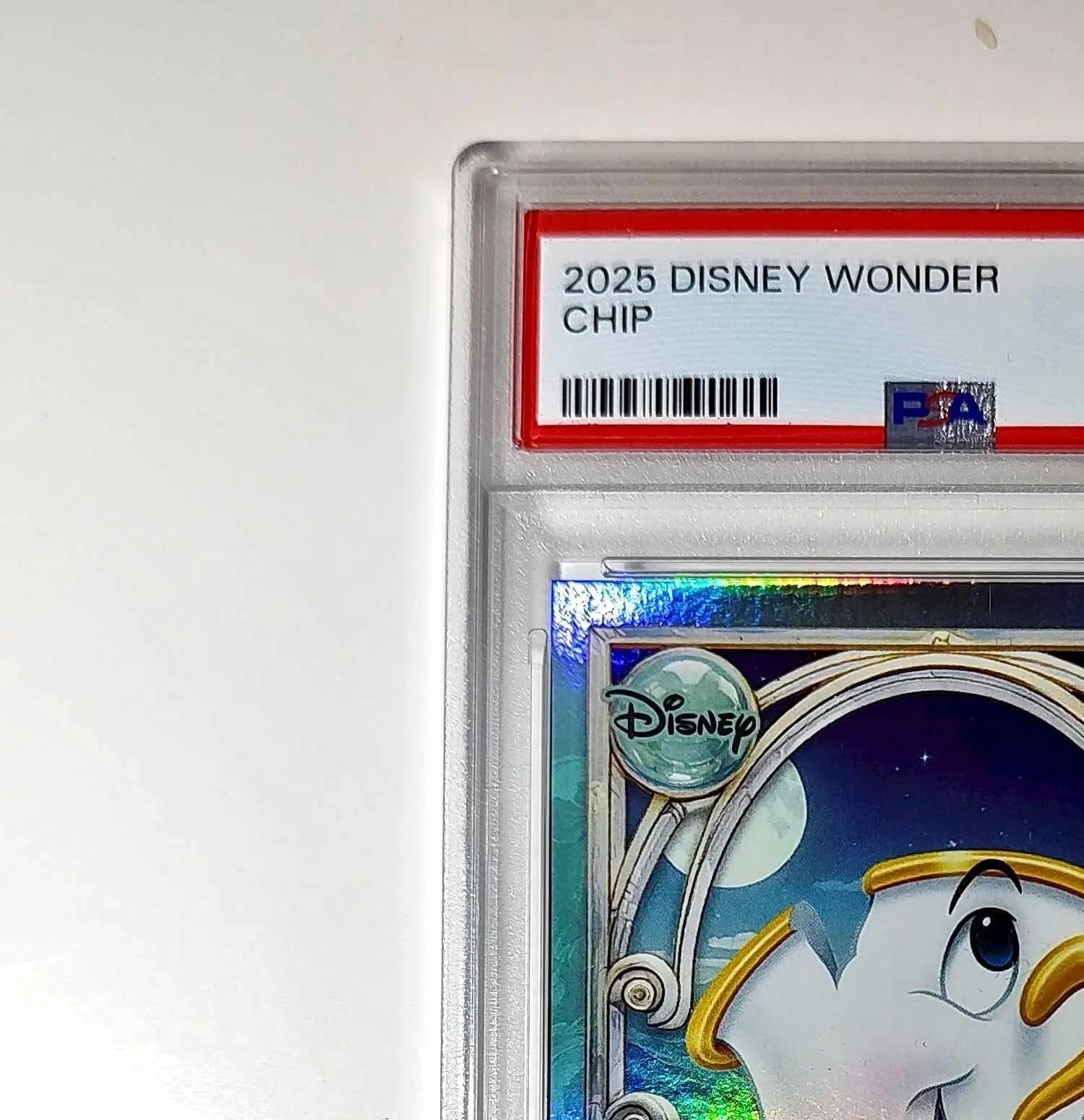 Chip 2025 Topps Disney Wonder #125 Diamond Card Beauty and the Beast PSA 9 - Non-Sports Card Single