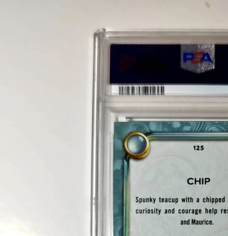 Chip 2025 Topps Disney Wonder #125 Diamond Card Beauty and the Beast PSA 9 - Non-Sports Card Single