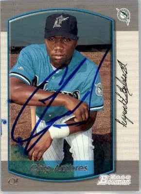 Chip Ambres - 2000 Bowman - #179 - AUTO Baseball - Baseball Card Single