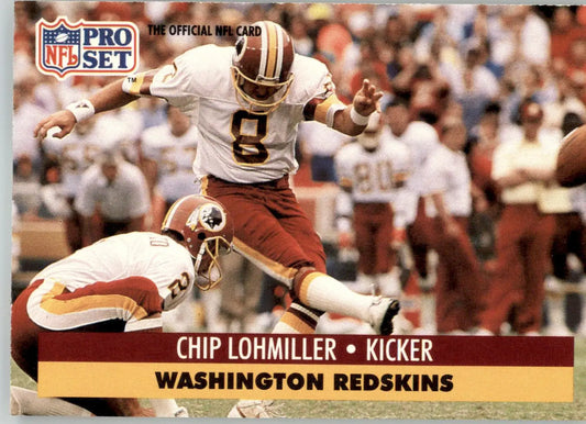 Chip Lohmiller - 1991 Pro Set - #320 - Football - Football Card Single