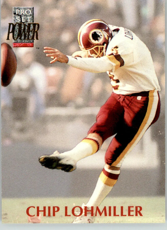 Chip Lohmiller - 1992 Pro Set Power - #205 - Football - Football Card Single