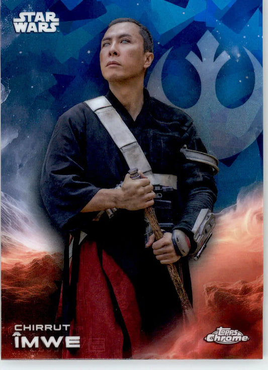 Chirrut Îmwe - 2025 Topps Chrome Sapphire Edition Star Wars - #24 - Non_sport - Star Wars Card Single