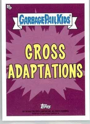 Choked-Up Chuy - 2022 Garbage Pail Kids: Book Worms - #3 - Gross Adaptations - Non-Sports Card Single