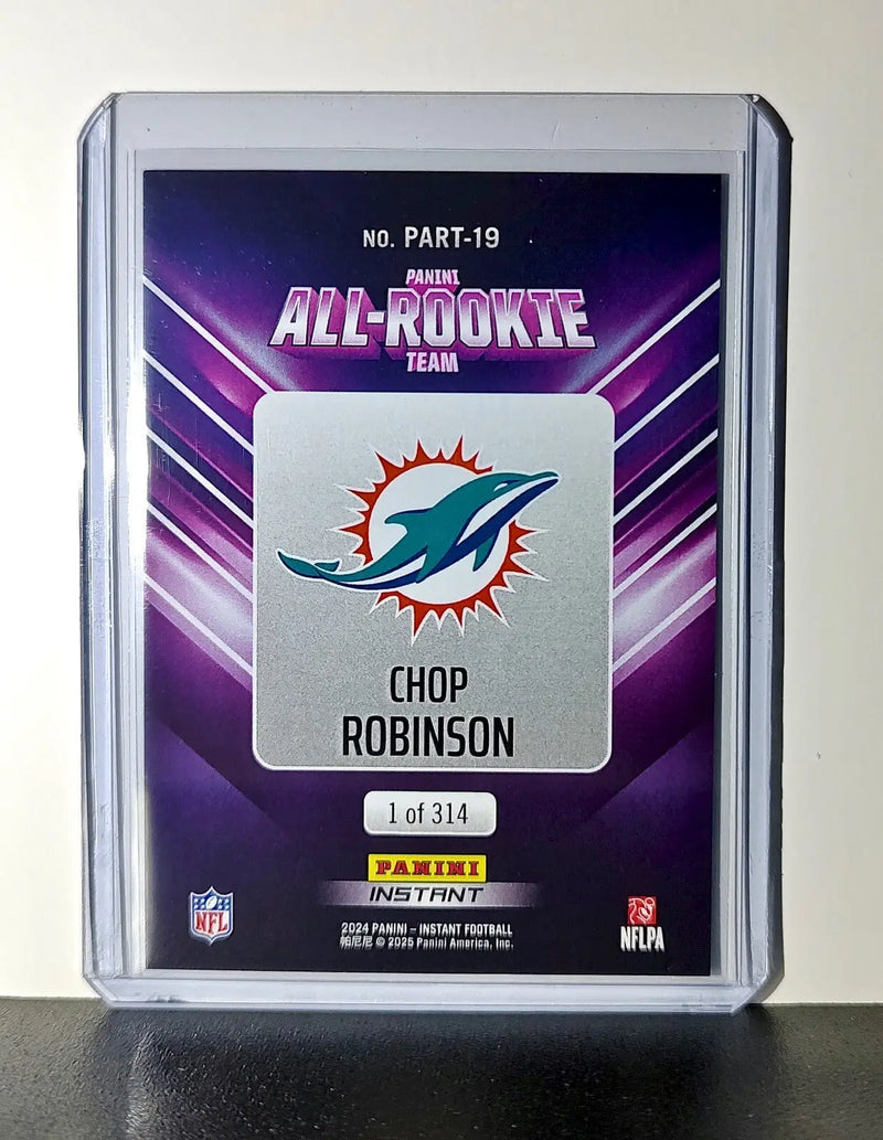 Chop Robinson Rookie 2024 Panini NFL #19 All-Rookie Card Dolphins 1 of 314