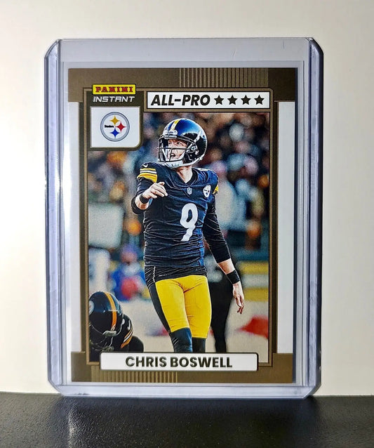 Chris Boswell 2024 All-Pro Panini NFL #25 Football Pittsburgh Steelers 1 of 101 - Football Card Single