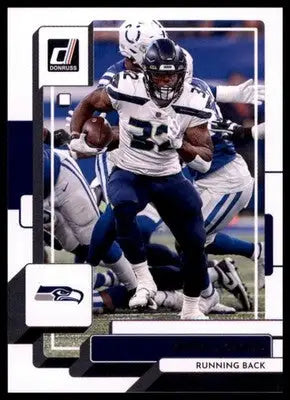 Chris Carson 2022 Donruss #33 Seattle Seahawks - Football Card Single
