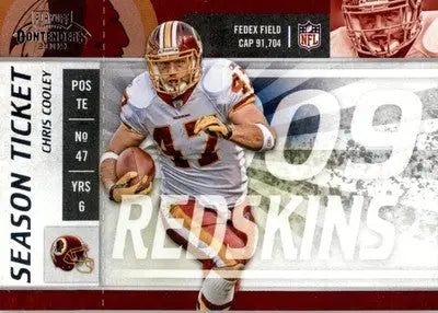 Chris Cooley - 2009 Playoff Contenders - #98 - Football - Football Card Single