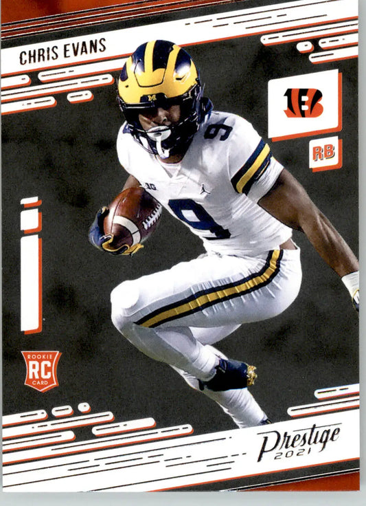 Chris Evans - 2021 Panini Prestige - #291 - RC Football - Football Card Single