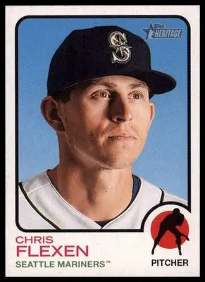 Chris Flexen 2022 Topps Heritage #94 Seattle Mariners - Baseball Card Single