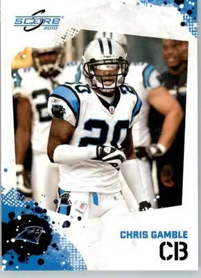 Chris Gamble - 2010 Score - #38 - Football - Football Card Single