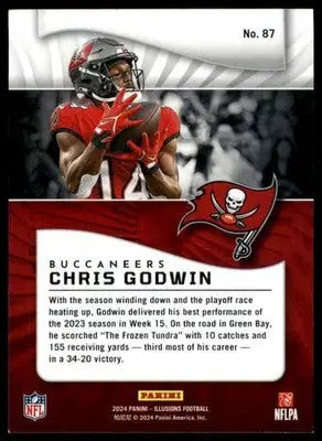 Chris Godwin 2024 Panini Illusions Retail #87 Tampa Bay Buccaneers - Football Card Single