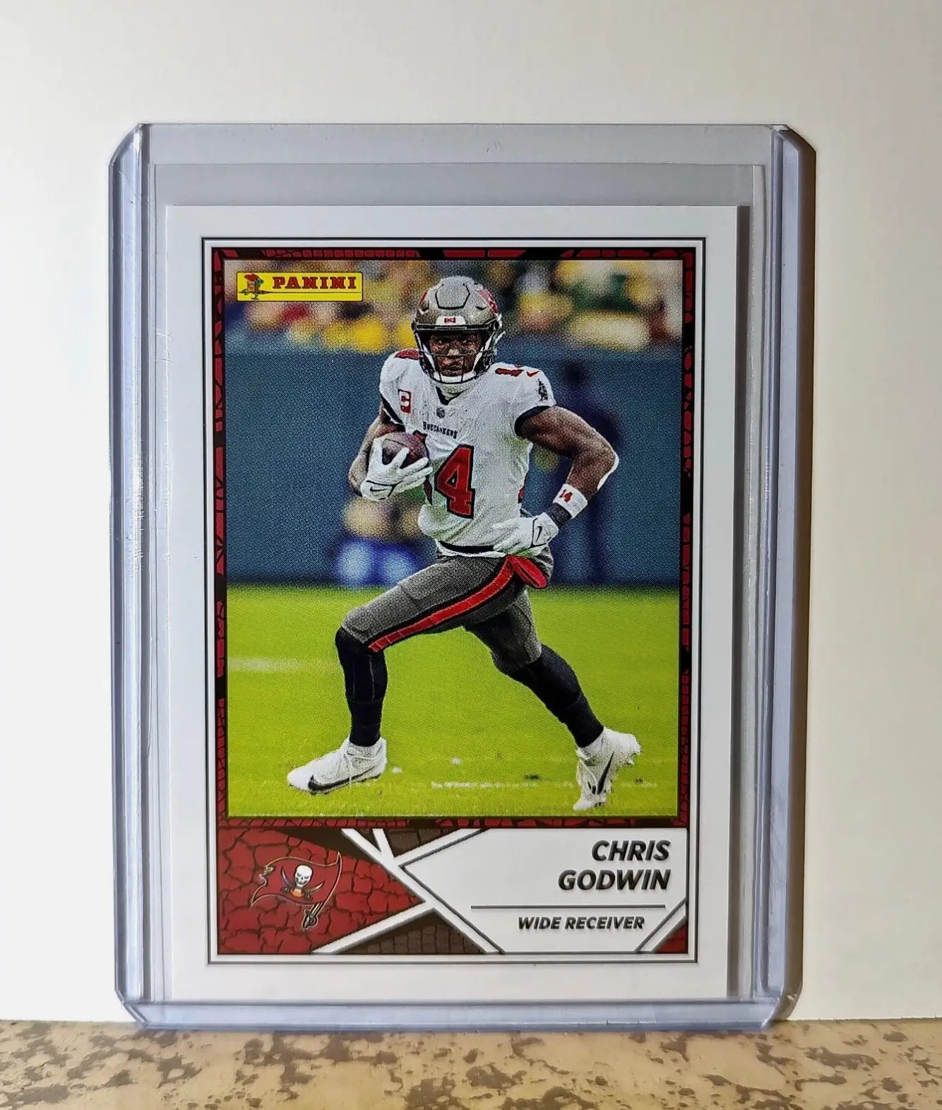 Chris Godwin 2024 Panini NFL #42 Sticker Card Tampa Bay Buccaneers - Football Card Single
