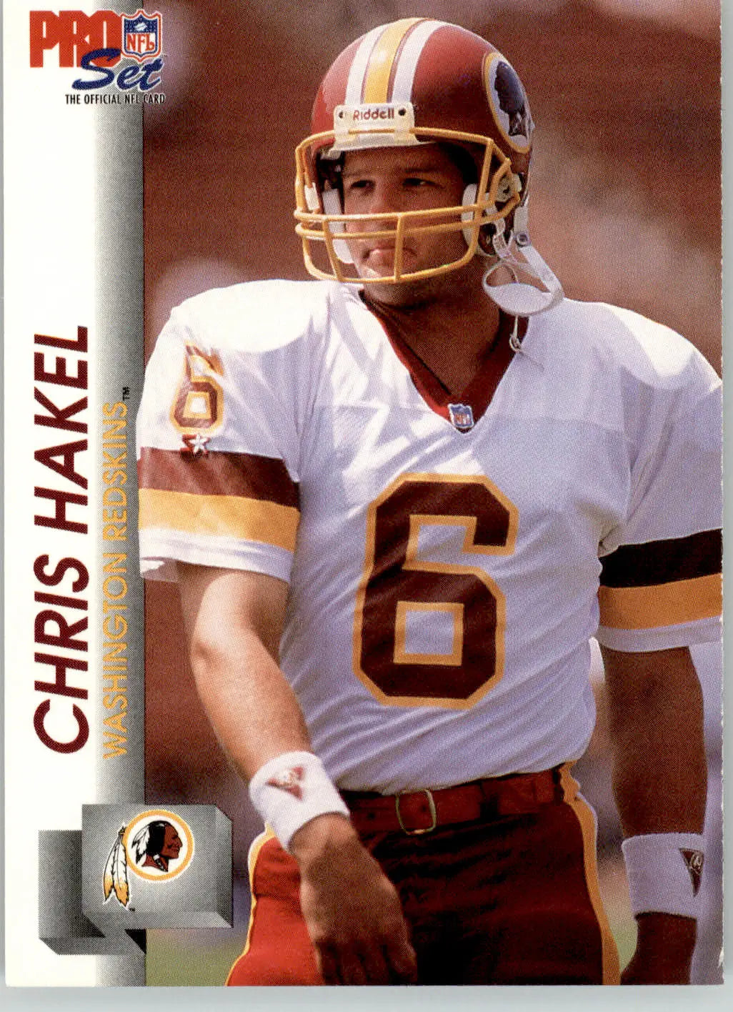 Chris Hakel - 1992 Pro Set - #676 - RC Football - Football Card Single