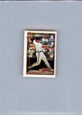 Chris Hoiles - 1991 Topps Micro - #42 - Baseball - Baseball Card Single