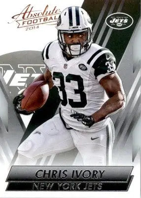 Chris Ivory - 2014 Panini Absolute - #39 - Retail Football - Football Card Single