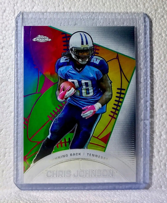 Chris Johnson 2023 Topps Chrome NFL #CAE-15 All-Etch Card Cincinnati Bengals - Football Card Single