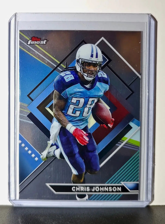 Chris Johnson 2023 Topps Finest NFL #241 Card Tennessee Titans - Football Card Single