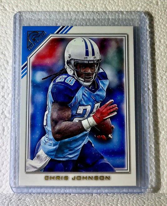 Chris Johnson 2023 Topps Gallery NFL #398 Football Card Tennessee Titans - Football Card Single