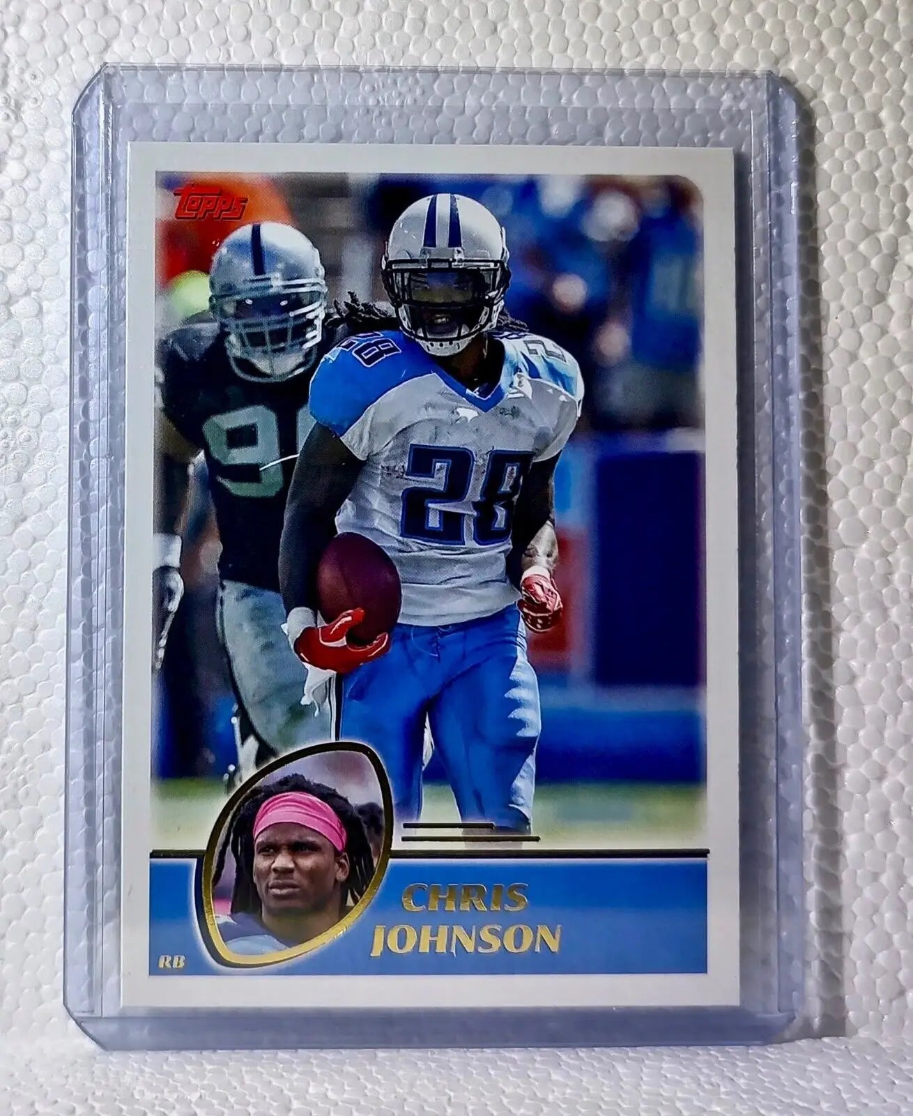 Chris Johnson 2023 Topps NFL #438 Composite Football Card Cincinnati Bengals - Football Card Single