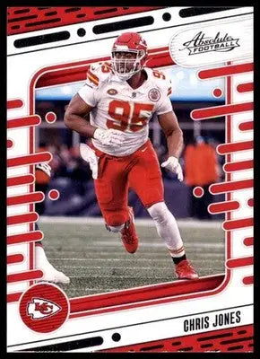 Chris Jones 2024 Panini Absolute Retail #52 Kansas City Chiefs - Football Card Single