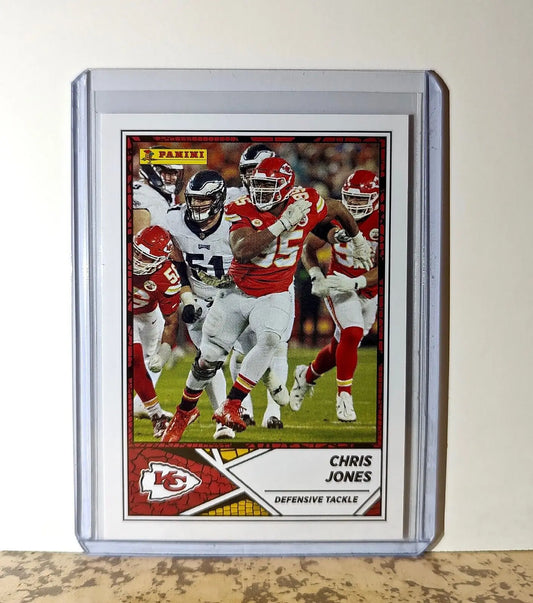 Chris Jones 2024 Panini NFL #39 Sticker Card Kansas City Chiefs - Football Card Single