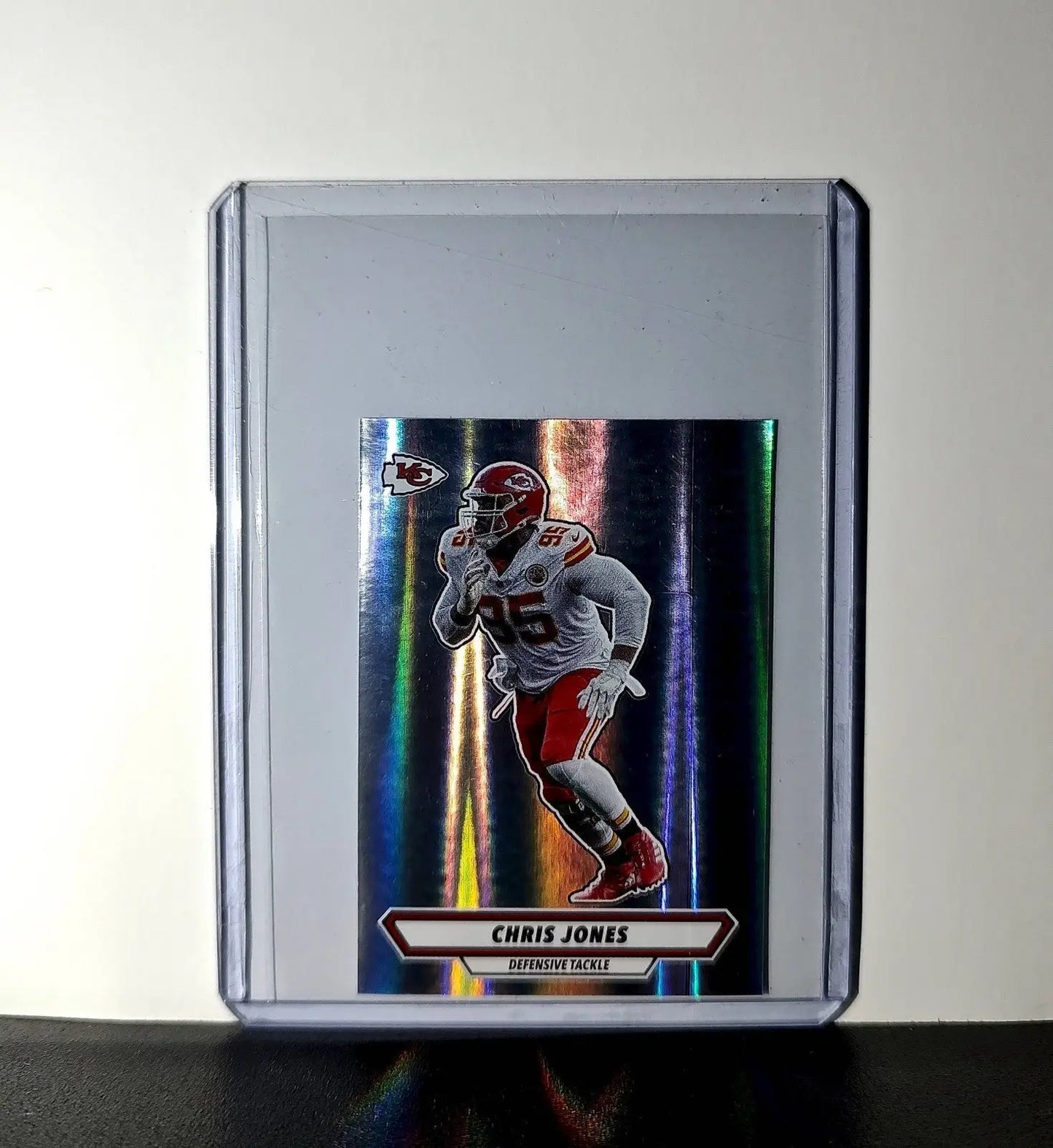 Chris Jones 2025 Panini NFL #247 Foil Sticker Kansas City Chiefs