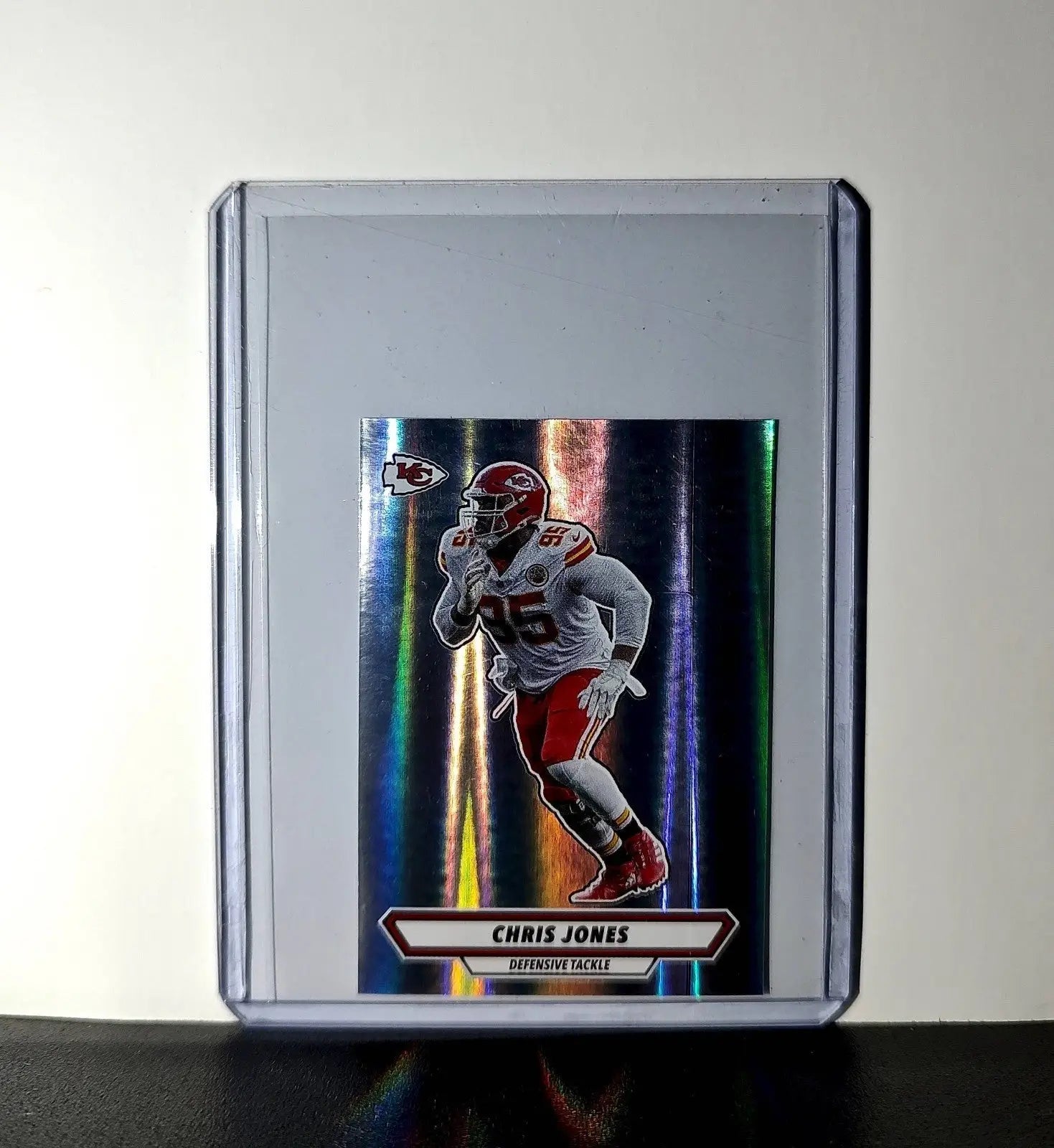 Chris Jones 2025 Panini NFL #247 Foil Sticker Kansas City Chiefs