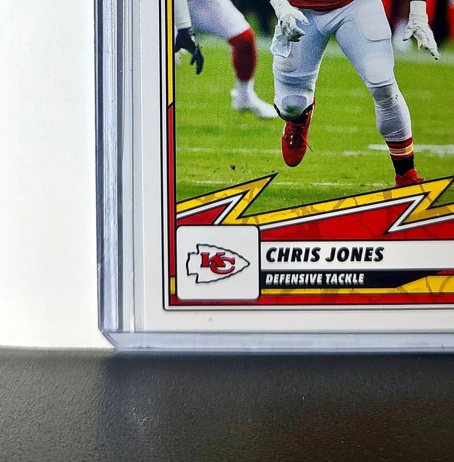 Chris Jones 2025 Panini NFL #47 Sticker Card Kansas City Chiefs