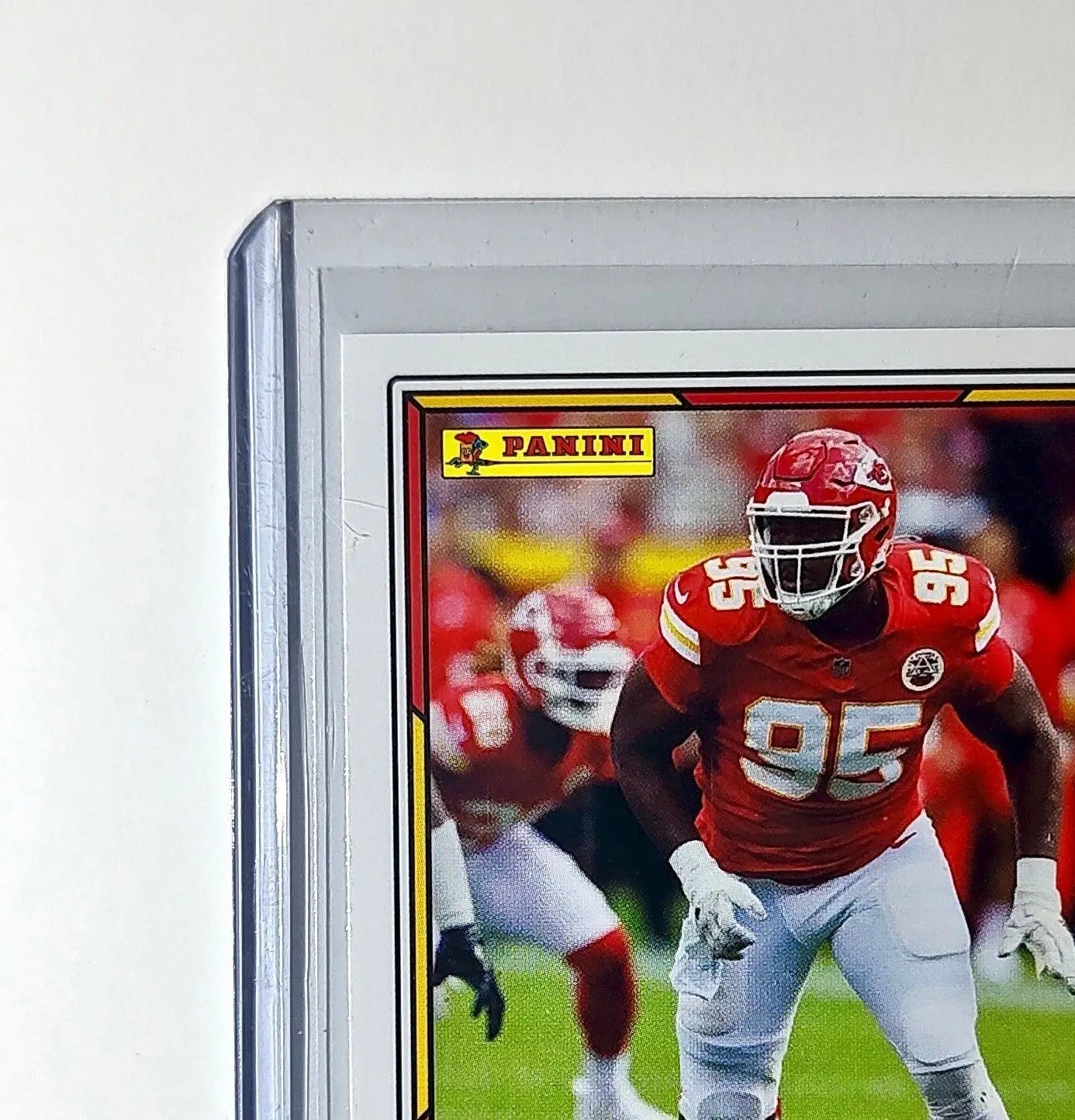 Chris Jones 2025 Panini NFL #47 Sticker Card Kansas City Chiefs