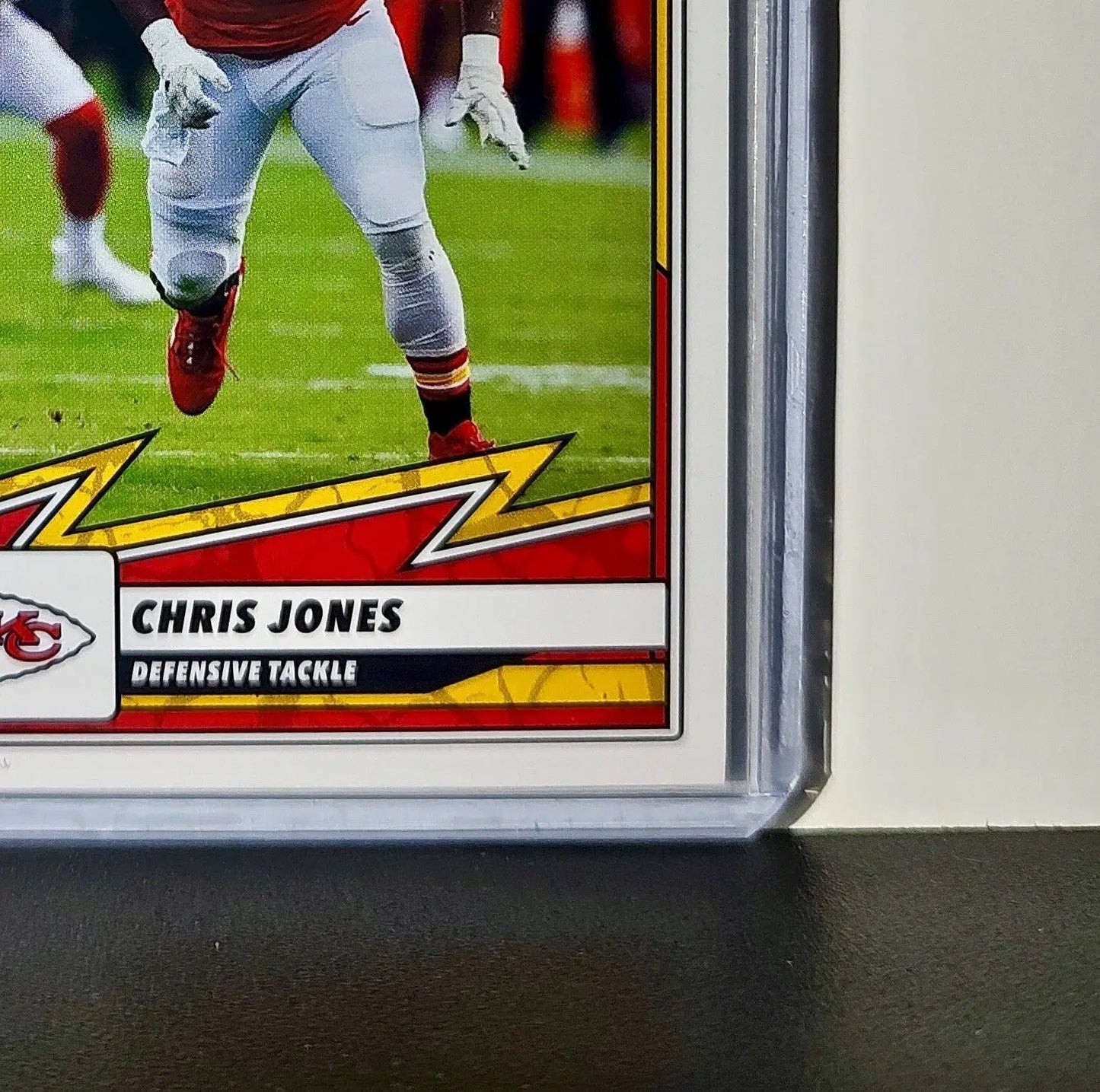 Chris Jones 2025 Panini NFL #47 Sticker Card Kansas City Chiefs