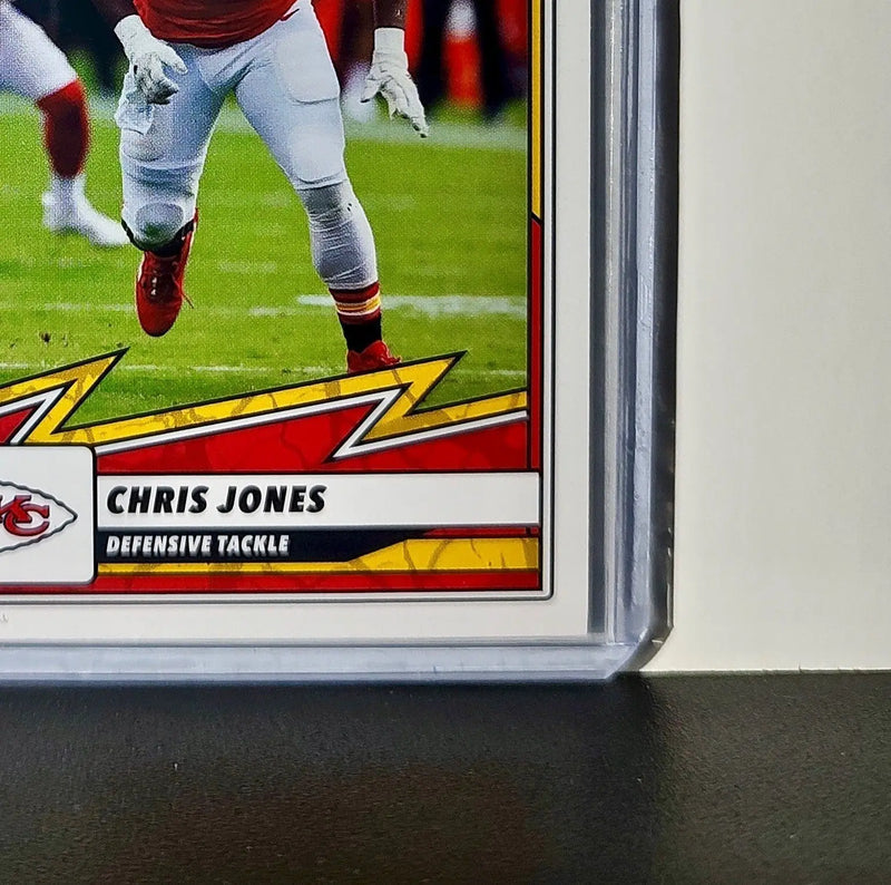 Chris Jones 2025 Panini NFL #47 Sticker Card Kansas City Chiefs
