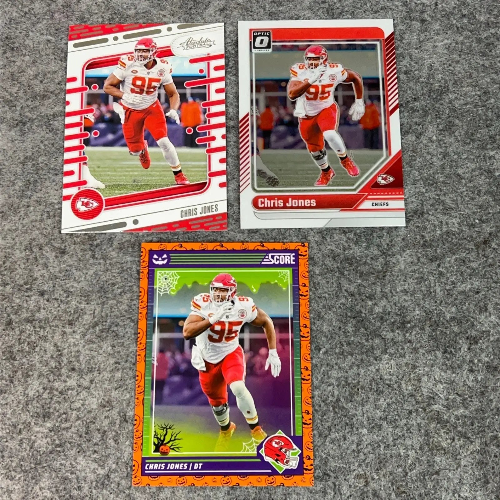 Chris Jones Kansas City Chiefs Football Card 2024 NFL Sports You Pick Choose Set - Football Card Single