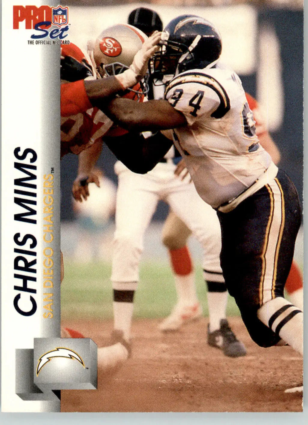 Chris Mims - 1992 Pro Set - #640 - Football - Football Card Single