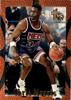 Chris Morris - 1994-95 Topps Embossed - #61 - Basketball - Basketball Card Single