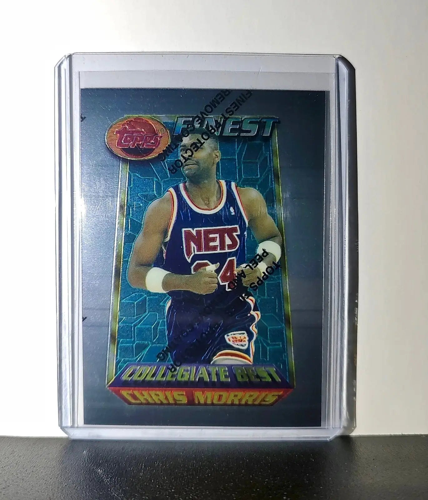 Chris Morris 1994-95 Topps Finest #276 Collegiate Best