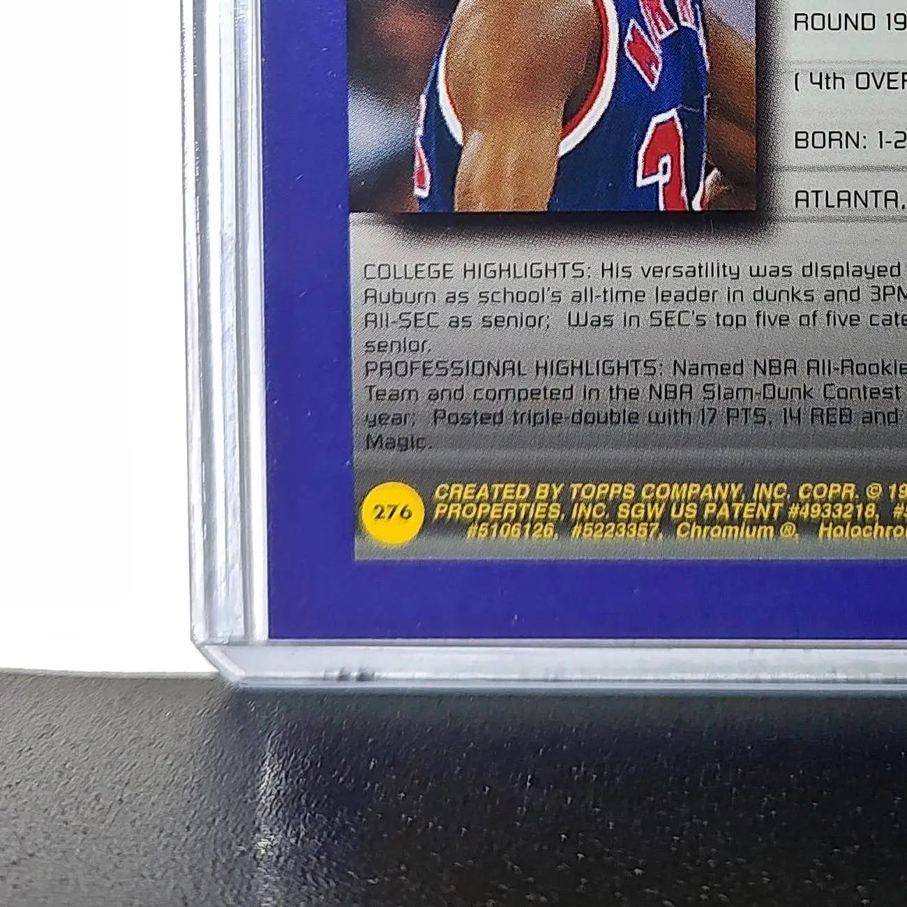 Chris Morris 1994-95 Topps Finest #276 Collegiate Best