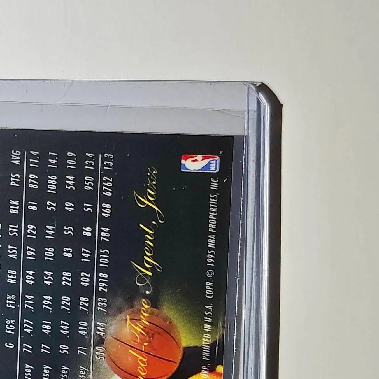 Chris Morris 1995-96 Flair NBA #86 Card Utah Jazz