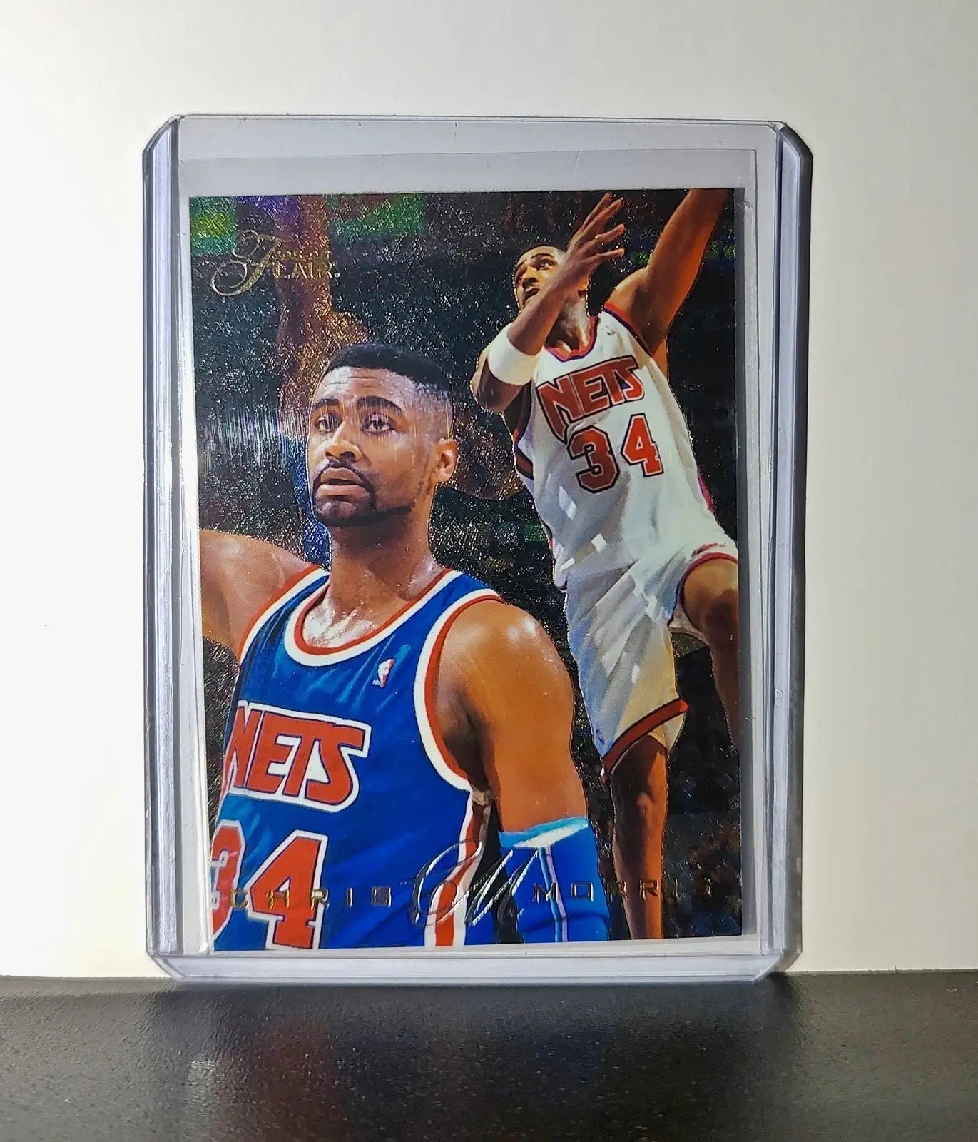Chris Morris 1995-96 Flair NBA #86 Card Utah Jazz