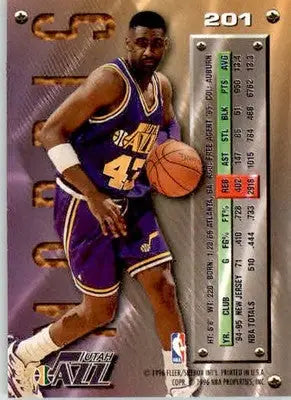 Chris Morris - 1995-96 Metal - #201 - Basketball - Basketball Card Single