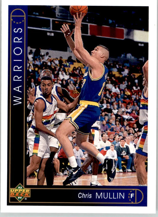 Chris Mullin - 1993-94 Upper Deck - #92 - Basketball - Basketball Card Single