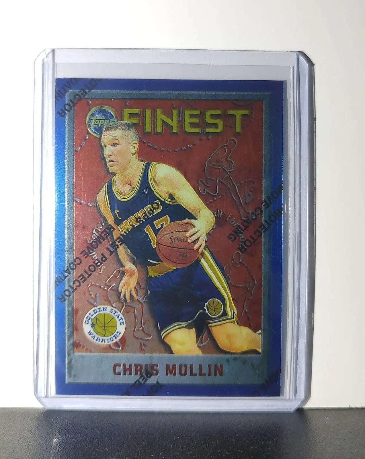 Chris Mullin 1995-96 Topps Finest NBA #246 Card Warriors - Basketball Card Single