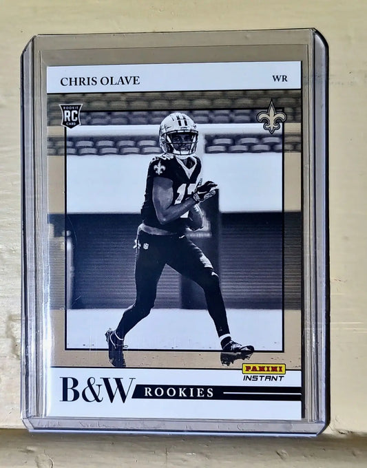 Chris Olave 2022 Panini NFL Black & White Rookies #6 Football Card 1 of 649 - Football Card Single