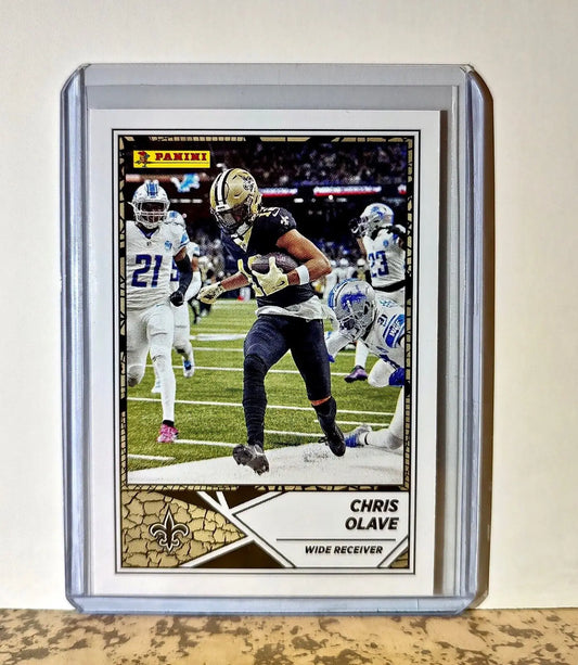 Chris Olave 2024 Panini NFL #61 Sticker Card New Orleans Saints - Football Card Single
