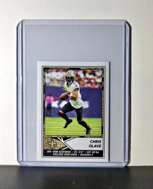 Chris Olave 2024 Panini NFL Sticker #461 New Orleans Saints - Football Card Single