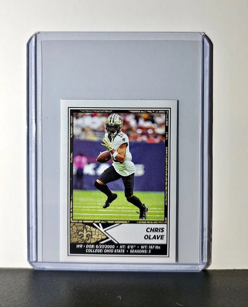 Chris Olave 2024 Panini NFL Sticker #461 New Orleans Saints