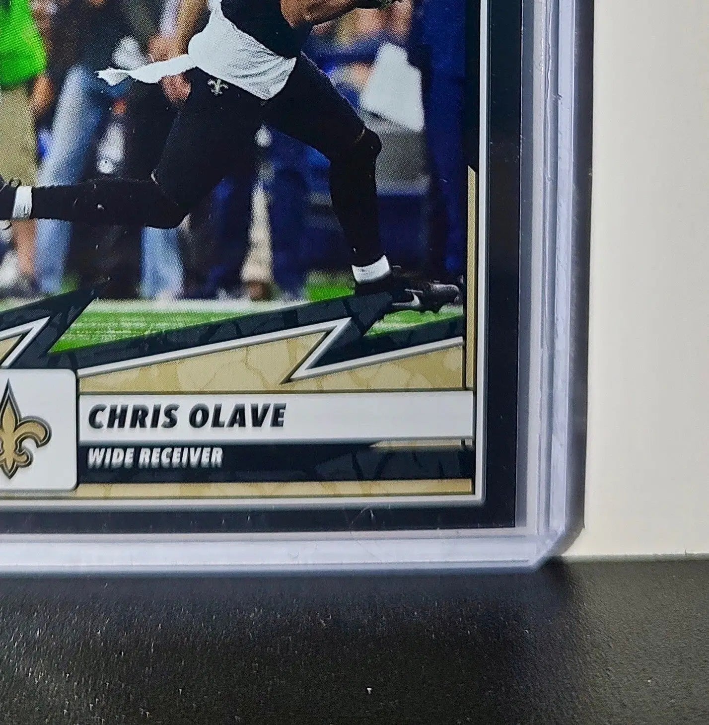 Chris Olave 2025 Panini NFL #44 Foil Sticker Card New Orleans Saints - Football Card Single