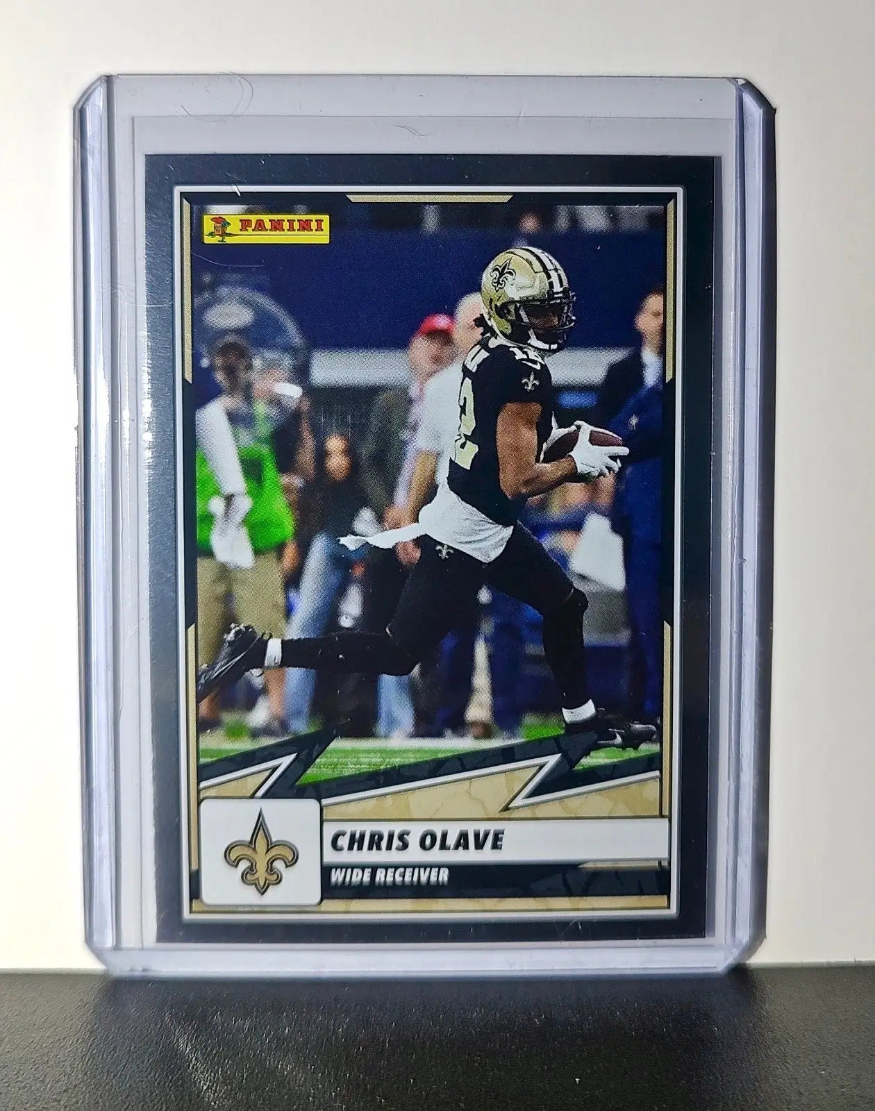 Chris Olave 2025 Panini NFL #44 Foil Sticker Card New Orleans Saints - Football Card Single