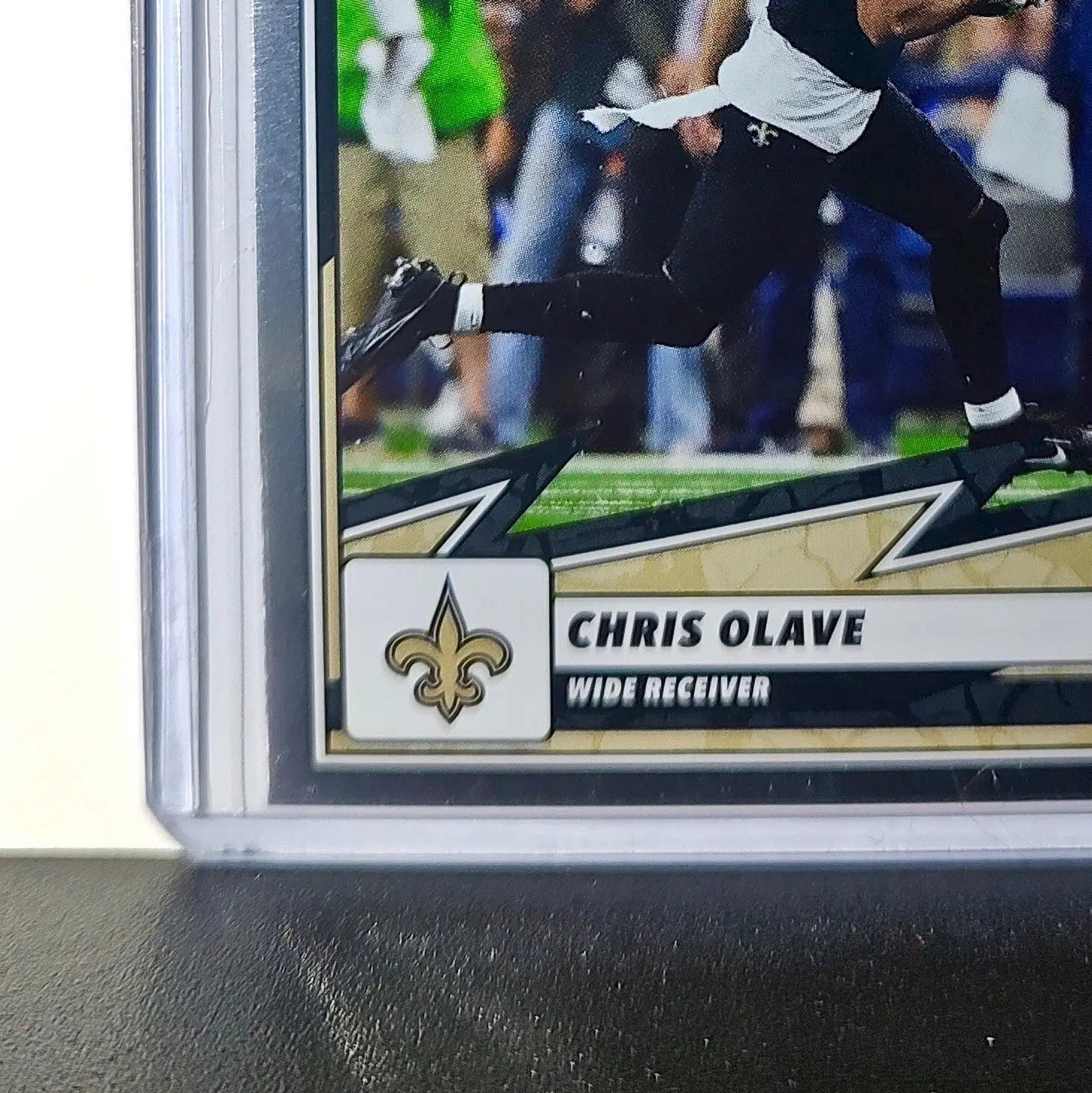 Chris Olave 2025 Panini NFL #44 Foil Sticker Card New Orleans Saints - Football Card Single